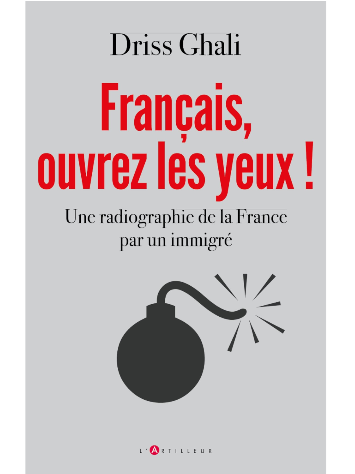 Driss Ghali : Français, ouvrez les yeux !